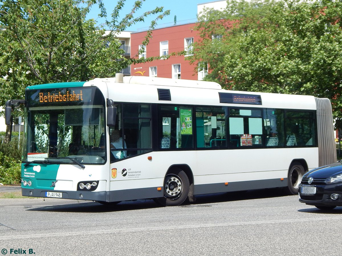 Volvo 7700 vom Verkehrsbetrieb Potsdam in Potsdam.