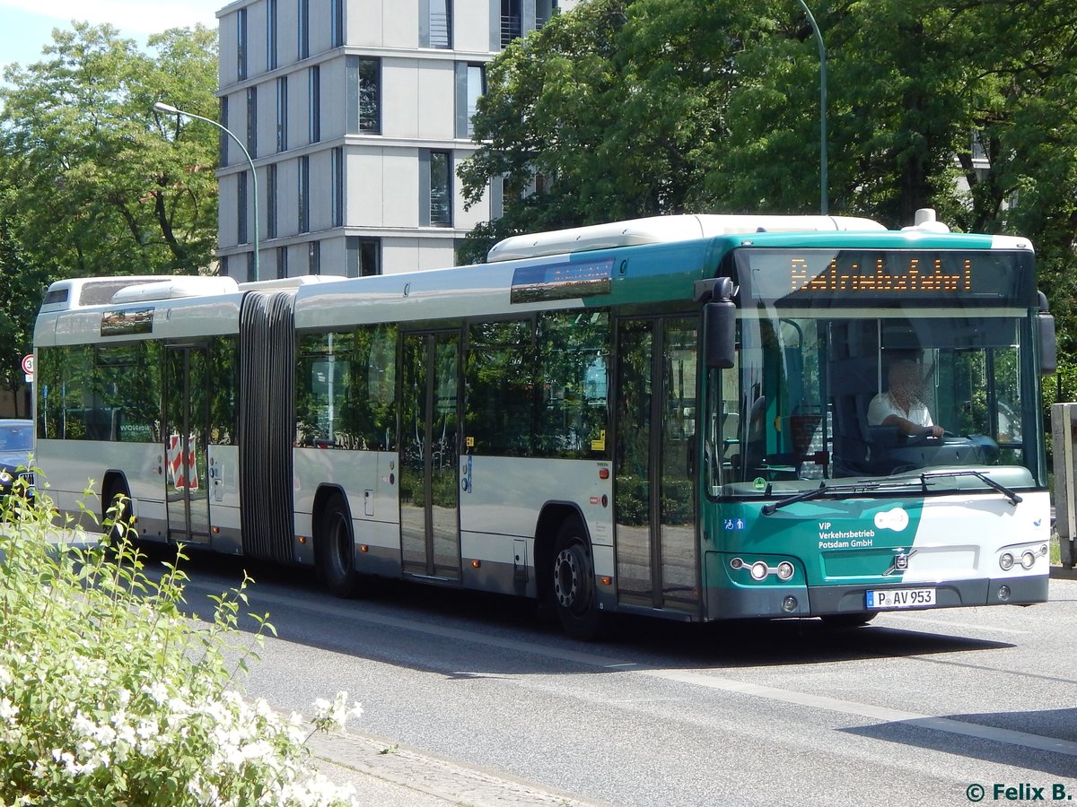 Volvo 7700 vom Verkehrsbetrieb Potsdam in Potsdam.