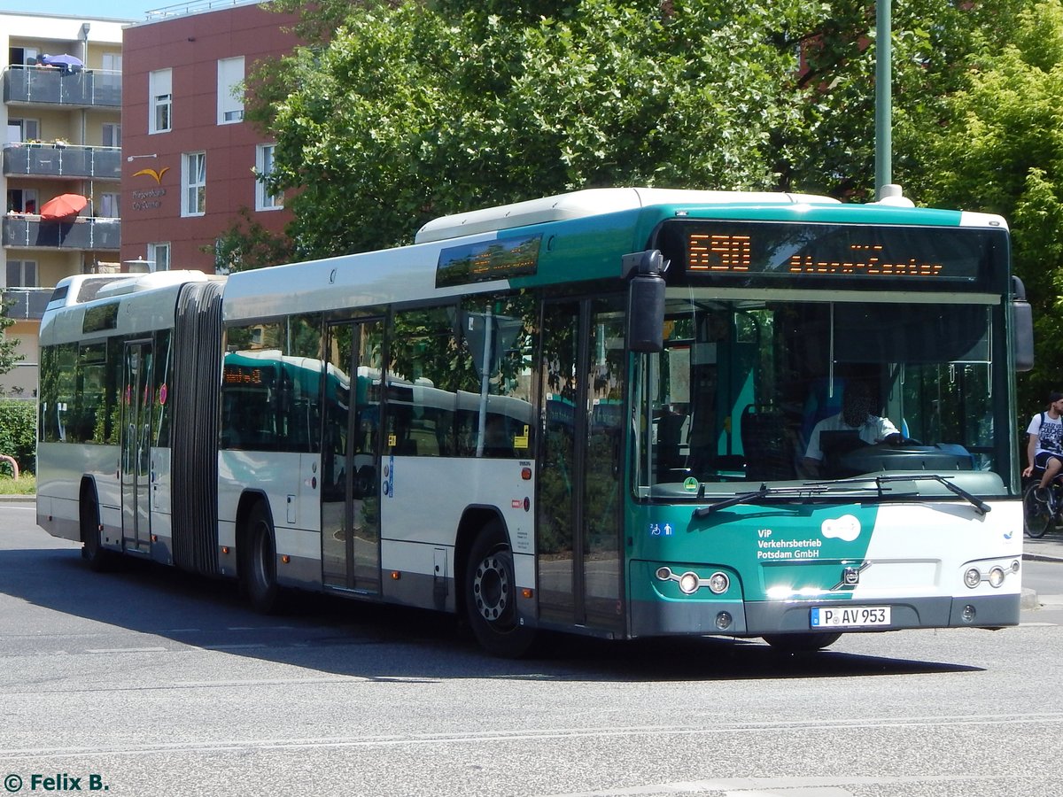 Volvo 7700 vom Verkehrsbetrieb Potsdam in Potsdam.