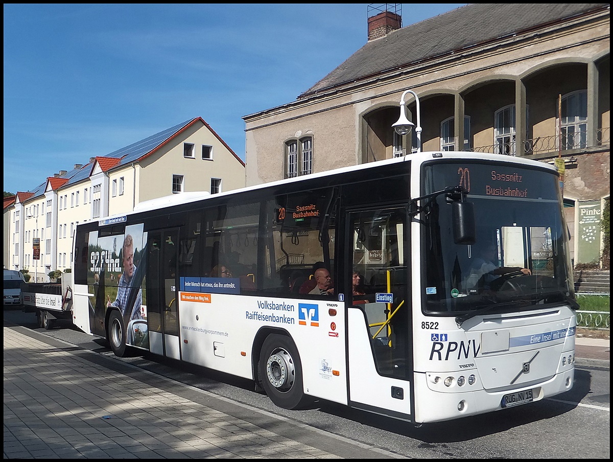 Volvo 8700 der RPNV in Sassnitz.