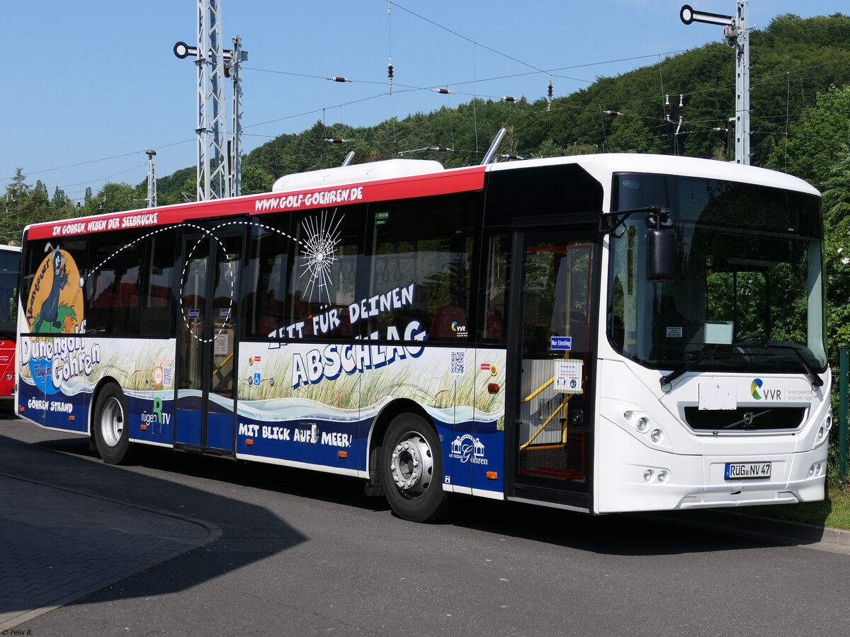 Volvo 8900 der VVR in Sassnitz. 