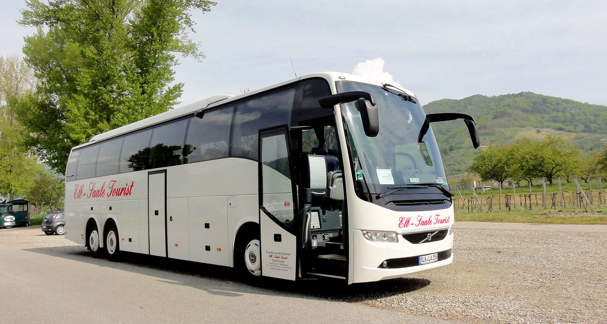 Volvo 9700 von Detlef Later,Reisebusunternehmen aus der BRD in Drnstein/ Wachau/Niedersterreich gesehen.