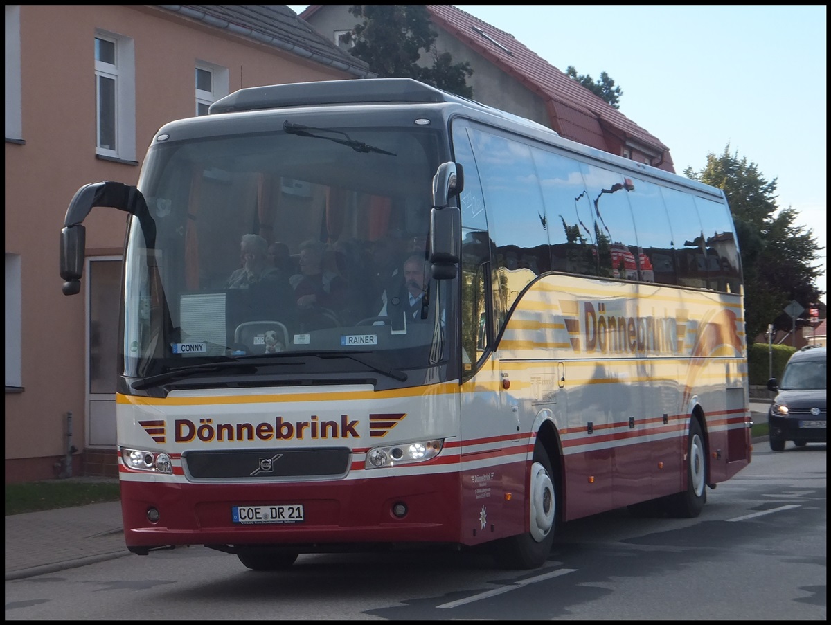 Volvo 9700 von D�nnebrink aus Deutschland in Bergen.