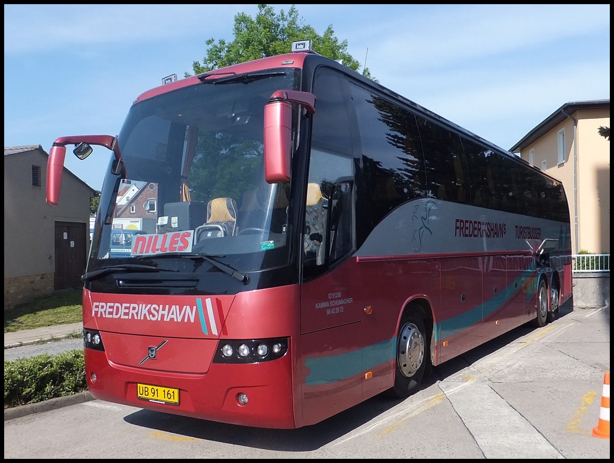 Volvo 9700 von Frederikshavn aus D�nemark in Sassnitz.