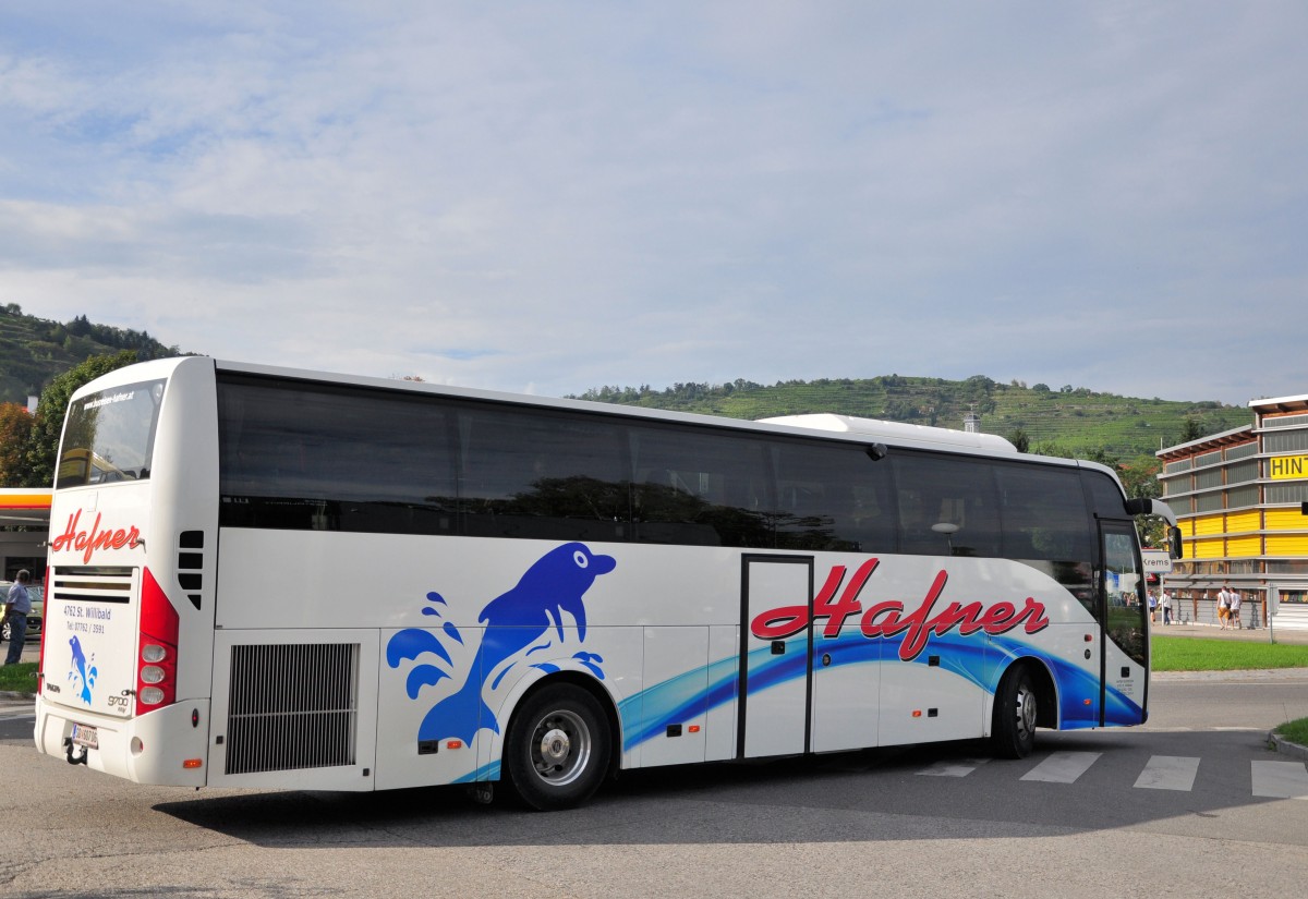 VOLVO 9700 von Hafner Busreisen aus �sterreich am 20.9.2014 in Krems.