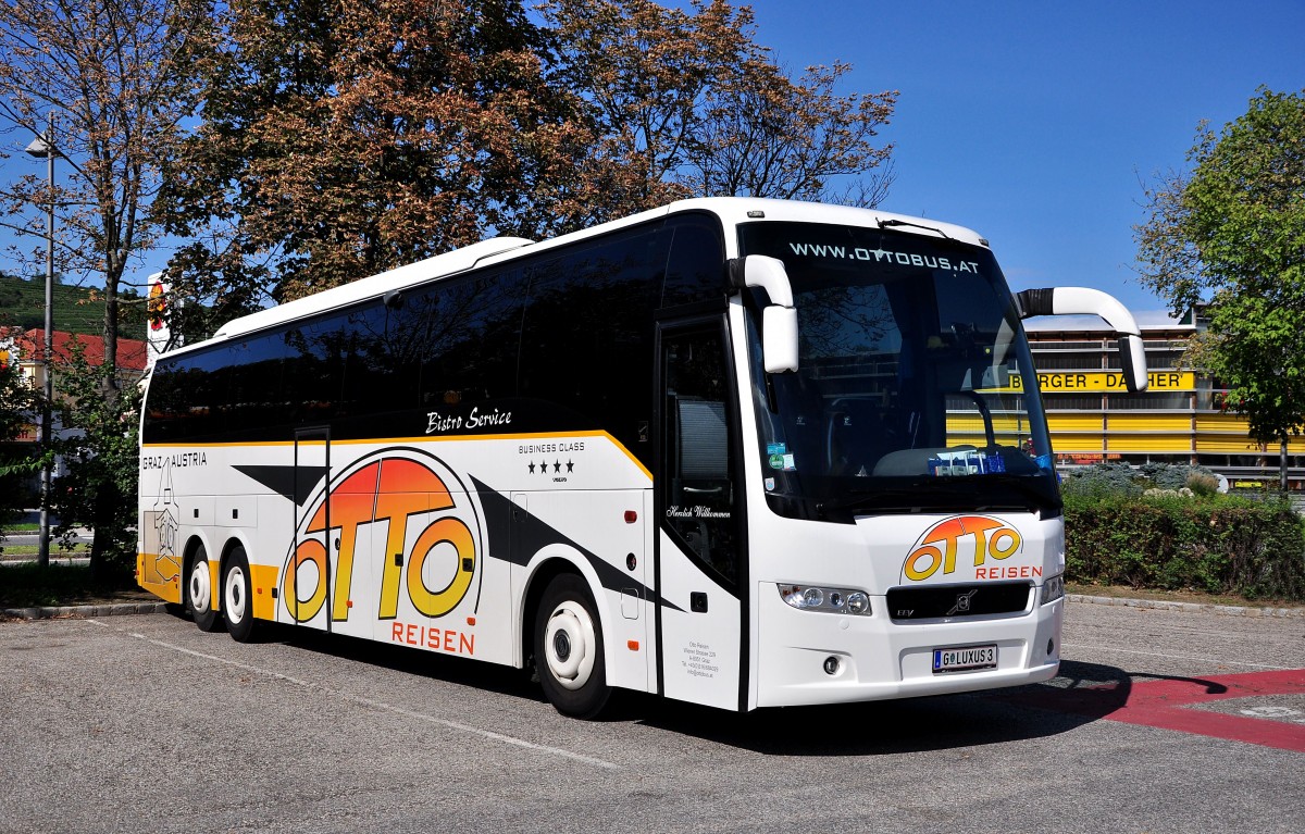 VOLVO 9700 von OTTO Reisen aus Graz/Steiermark/�sterreich am 24.August 2014 in Krems.