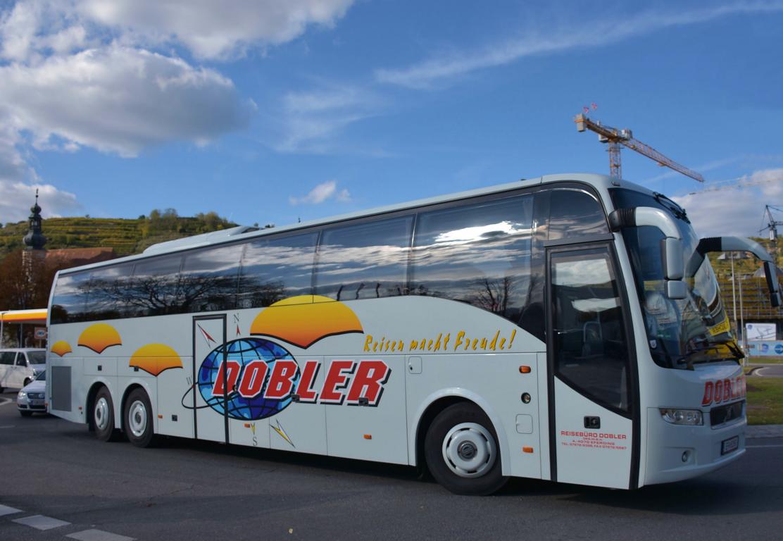 VOLVO 9700 vom Reiseb�ro DOBLER aus �sterreich 10/2017 in Krems.