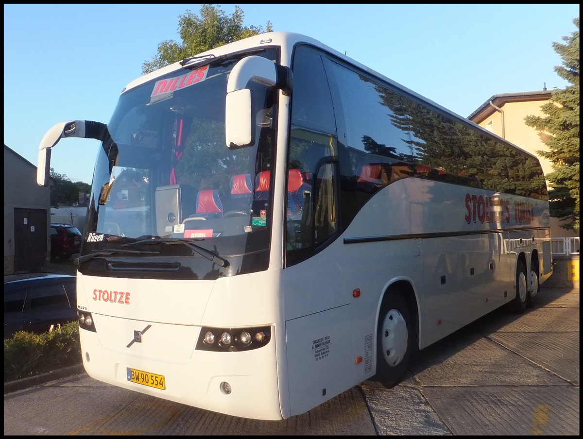 Volvo 9700 von Stoltze's Turist aus D�nemark in Sassnitz.