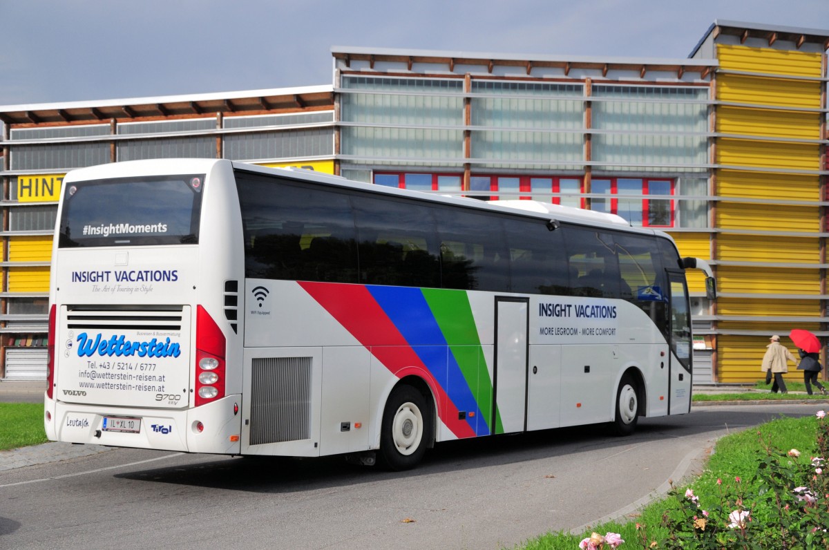 VOLVO 9700 von Wetterstein Busreisen aus �sterreich am 20.9.2014 in Krems.