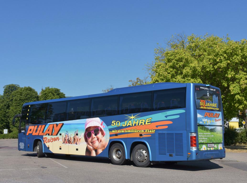 Volvo 9900 von Pulay Reisen aus �sterreich 06/2017 in Krems.