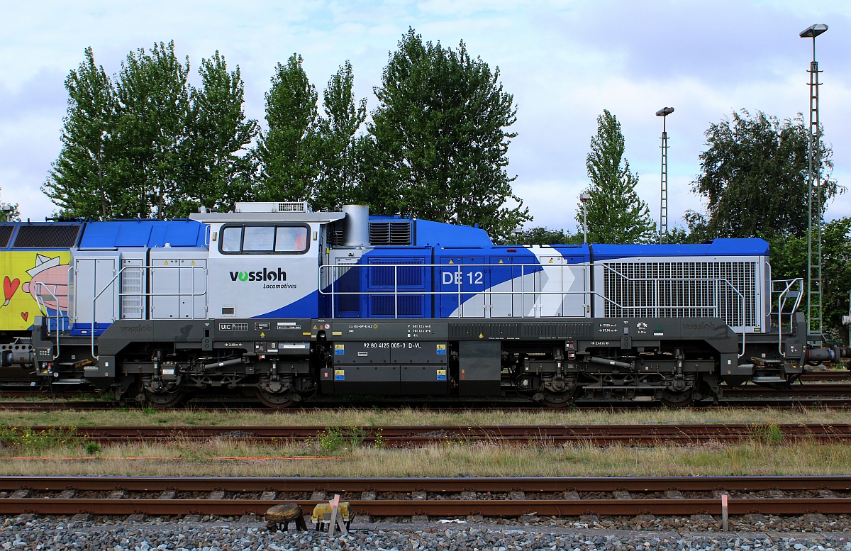 Vossloh/RDC/RAG 4125 005-3 REV/VTLT/31.08.20 Niebüll 28.08.2021