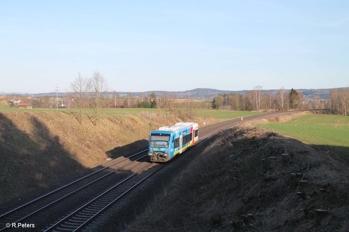 VT650 703 also ag84678 Bad Steben - Marktredwitz bei Unterth�lau. 31.03.17