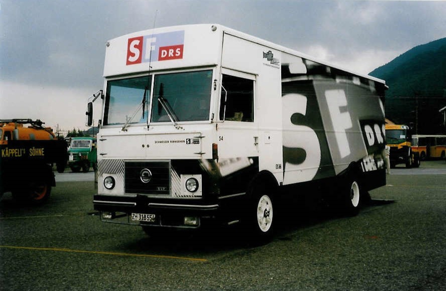 (036'001) - Aus dem Archiv: SF DRS, Zrich - Nr. 54/ZH 318'554 - Berna am 28. August 1999 in Oensingen, Saurertreffen