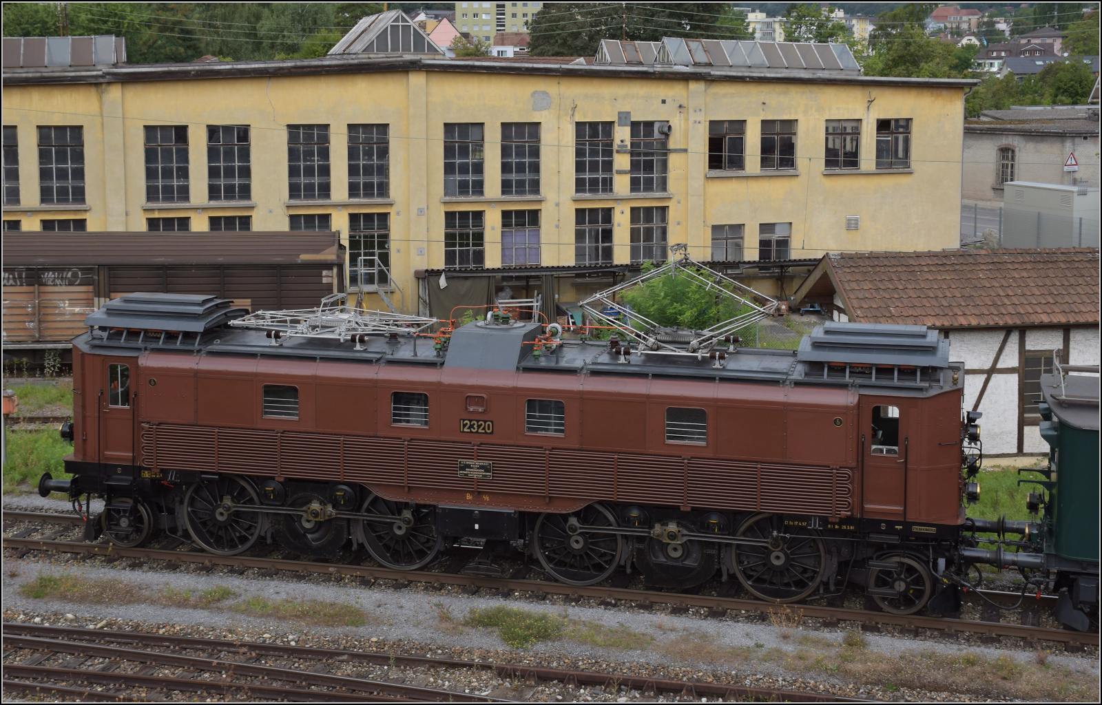 Depotfest Olten 2023. 

Rehbock Be 4/6 12320. August 2023.