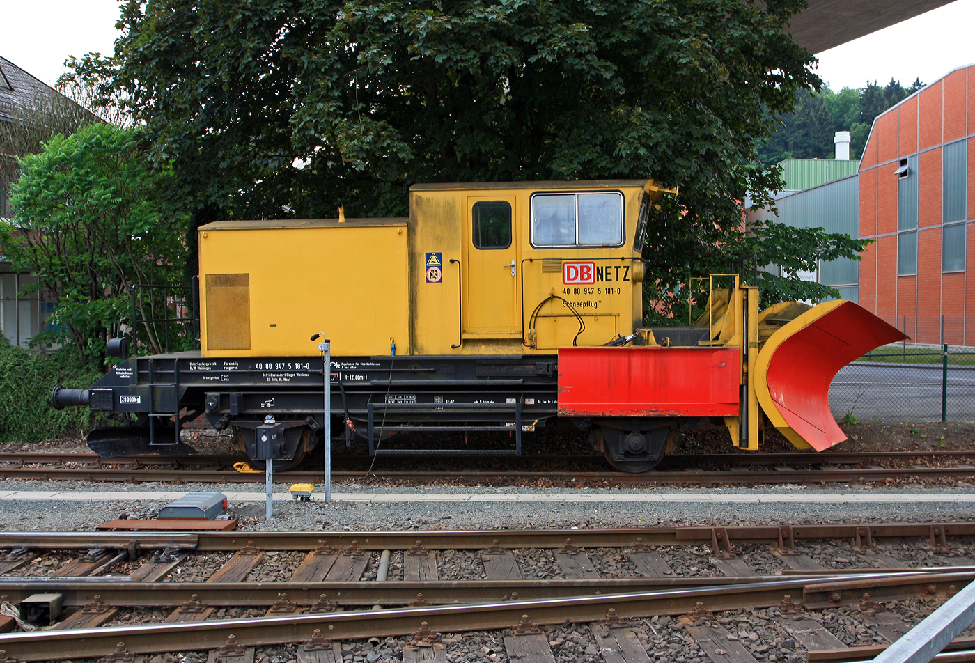 750mm Schmalspur Schneepflug 97 09 40 SPS 036 Der Fichtelbergbahn 