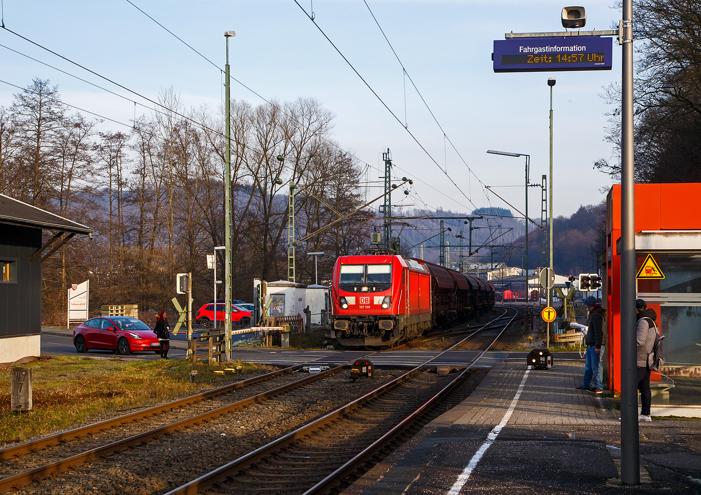 Die 187 188 91 80 6187 188 8 D DB F hrt Am 18 01 2023 Einem 