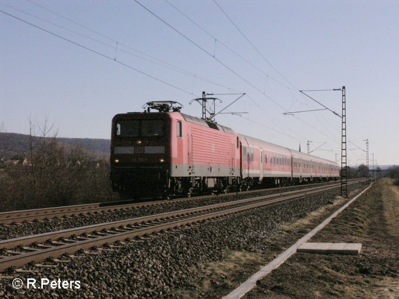 112 176-3 zieht bei Th�ngersheim eine RB Jossa. 16.02.08