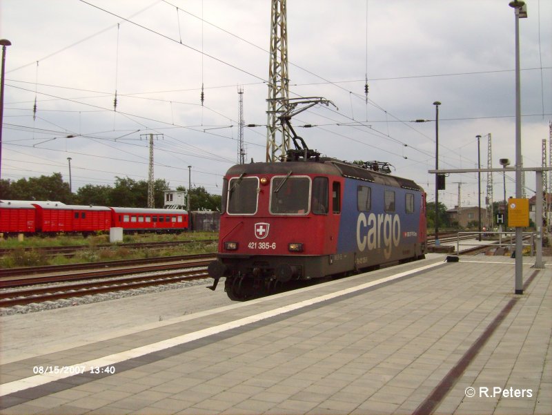 421 385-6 durchf�hrt solo Frankfurt/Oder.15.08.07