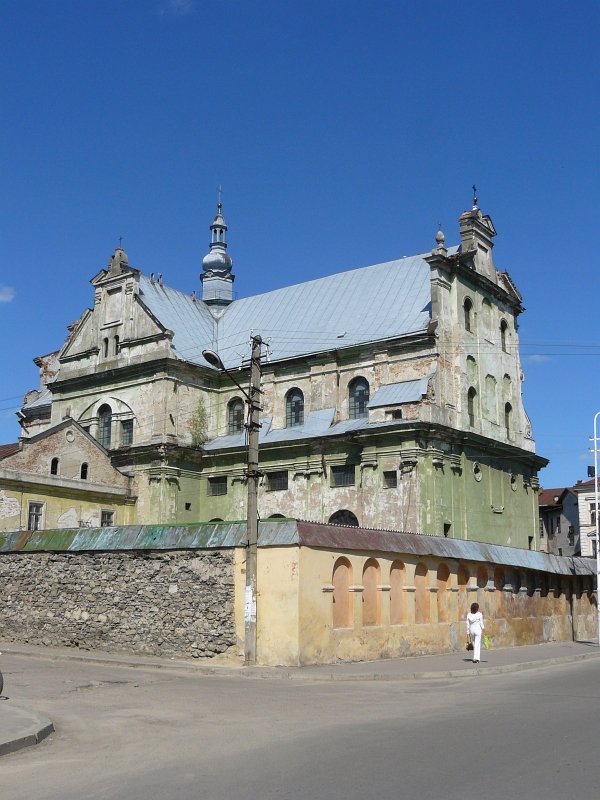 Alte Kirche in Zhovkva 26-05-2009.
