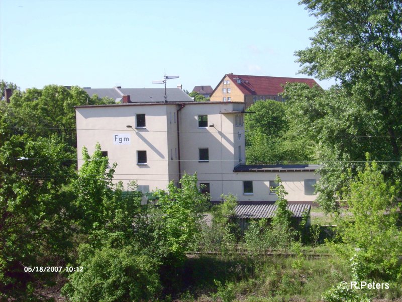 Das Stellwerk gegen�ber