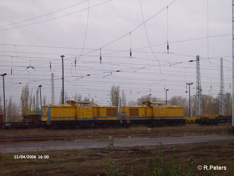 das zweite P�rchen is 203 303-3 und 203 306-6 in Eisenh�ttenstadt. 04.11.06