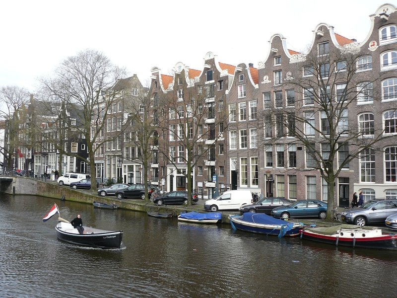 Ein Gracht in Amsterdam 02-03-2008.