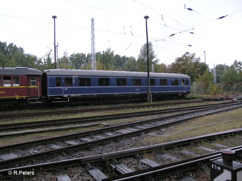 Ein Sch�rzenwagen A4�e der DB im BW Sch�neweide. 28.09.07