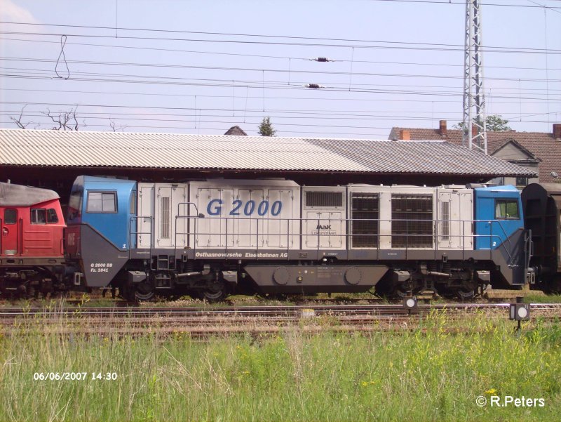 Gro�aufnahme von der G2000 in Eisenh�ttenstadt. 06.06.07