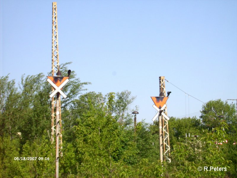 Hier f�hrt seit Jahren nichts mehr