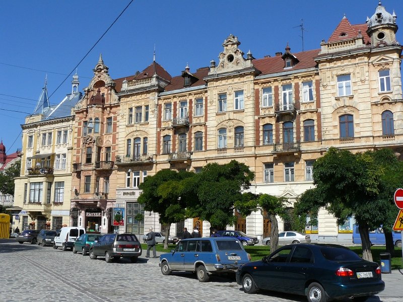 Innenstadt Lviv 17-09-2007.