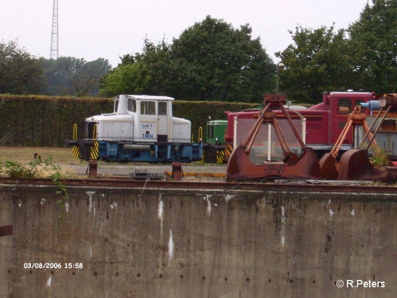 Lok 1 der TMH auf dem Gel�nde der Stadtwerke D�sseldorf. 03.08.06