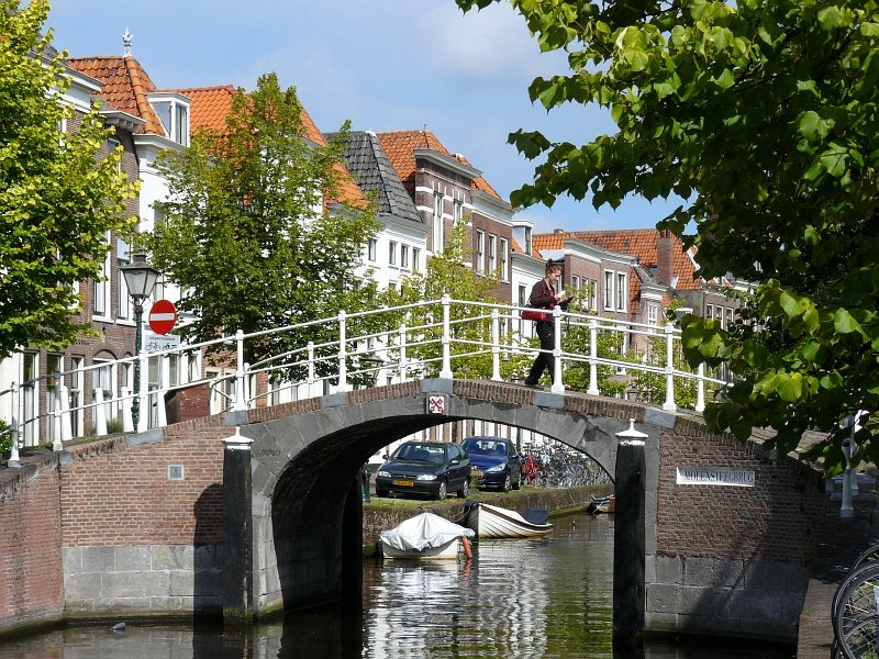 Molensteegbrug in Leiden Baujahr 1733, 28-07-2007.