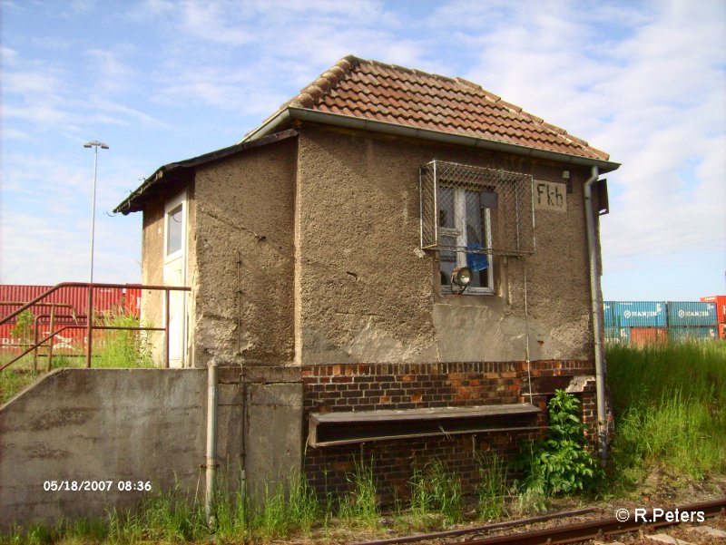 So sieht das H�uschen von aussen aus. 18.05.07