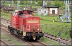 RAILION Logistics 298 319-5 diente f�r F�hrerstandmitfahrten auf dem kleinen Eisenbahnfest von Historia Elstal e.V. (Wustermark-Elstal 16.05.2010)