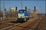Spitzke V 60-SP-014 / 345 204 solo am 24.02.2014 durch Berlin Sch�nefeld Flughafen