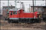 DB Schenker 335 157-4 steht mitten im Rbf Cottbus und wartet am 28.12.2009 auf neue Aufgaben    Update: ++ 02.03.2017 in Cottbus durch Fa.