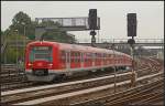 474 004-9 der S-Bahn Hamburg am 27.08.2011 als S31 kurz vor der Endhaltestelle Hamburg-Altona.