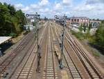 Bahnhof Lingen S�dseite.