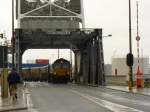 Crossrail Class 66 mit Gterzug Wilmarsdonkbrug, Antwerpen 12-08-2011.