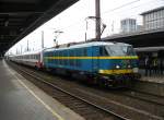 Afscheidsrit NMBS reeks 20 georganiseerd door de TSP met loc 2024 gereed voor vertrek in Brussle-Zuid 11-05-2013.