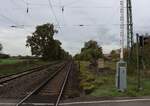 HP Mehrhoog. Fotografiertbei Bahn�bergang Frietenweg, Hamminkeln 03-11-2022.

Halte Mehrhoog gezien vanaf overweg Frietenweg, Hamminkeln 03-11-2022.