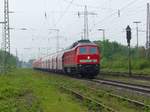 DB Cargo Diesellok 232 117-2 Bahnhof Lintorf.