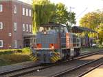 EEB (Emslndische Eisenbahn)Diesellok 275 805-2 (92 80 1275 805-2 D-EBB) Salzbergen 28-09-2018.