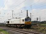ECR (Euro Cargo Rail) Diesellokomotive 247 011-0 G�terbahnhof Oberhausen West 02-09-2021.