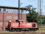 DB Cargo Diesellokomotive 294 783-6 mit Aufschrift  Railion  Gterbahnhof Oberhausen West 11-07-2024.

DB Cargo diesellocomotief 94 783-6 met opschrift  Railion  goederenstation Oberhausen West 11-07-2024.