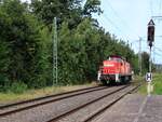 DB Cargo Diesellokomotive 294 958-4 Bahnhof Salzbergen 27-08-2025.