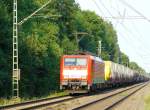 DB Schenker Lok 189 071-4 mit Gterzug nach Europoort (Rotterdam, Niederlande).