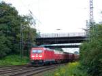 DB Schenker Lok mit G�terzug 185 366-2 Oberhausen 11-09-2015.