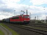 DB Schenker Lok 155 060-7 mit G�terzug.