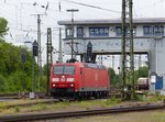 DB Schenker E-Lok 185 064-3 Gremberg Gnf (Gremberg Nord Fahrdienstleitung), K�ln 20-05-2016.